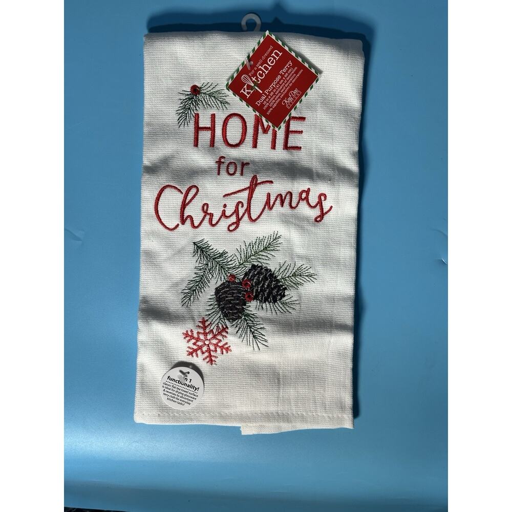 Kay Dee Designs 2 - in - 1 Reversible Claddic Tea Towel Terry Cloth